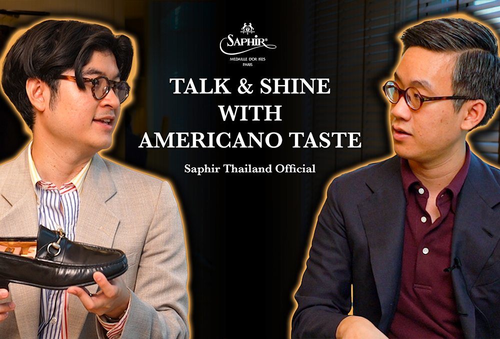 Saphir Talk and Shine : Lifestyle and Culture ในมุมมองของคุณอาร์ม Americano Taste