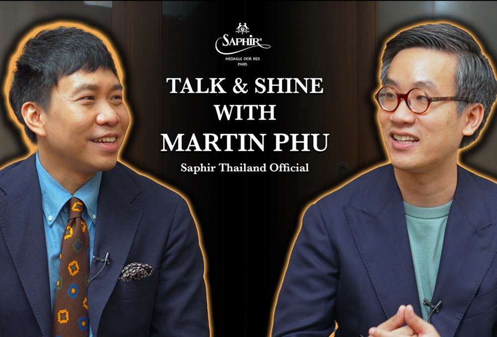 Saphir Talk and Shine ดูแลกระเป๋าหนัง Exotic กับคุณจ็อบ Martinphu