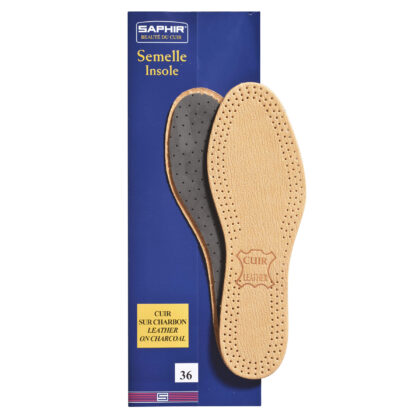 Saphir Leather Charcoal Insoles
